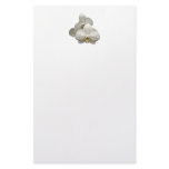 White Orchids Custom Stationery