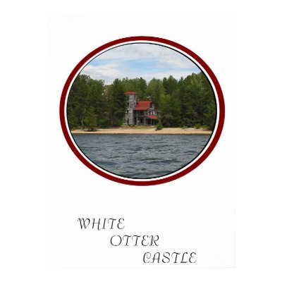 White Otter Castle Poster by unemployed_floyd