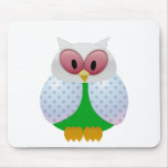 White Owl mousepads
