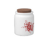 White • Paper Cut Flowers • Double Happiness Candy Dishes at Zazzle