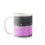 White paper meets black ink coffee mugs