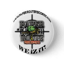 White Paper Route Recordz - We iZ iT! Button!