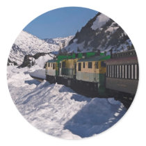 White Pass 21 Round Stickers