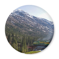 White Pass 38 Refrigerator Magnet