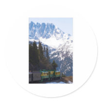 White Pass 9 Round Stickers