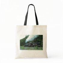 White Pass and Yukon in White Pass out of Skagway, Tote Bag
