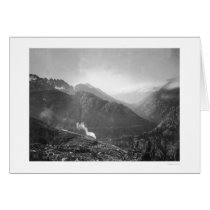 White Pass Railroad Train Alaska 1910 cards