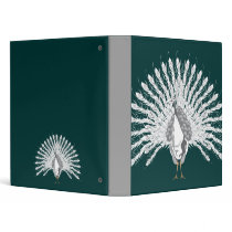 White Peacock Binder