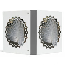White Peacock Binder