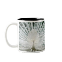 White Peacock mugs