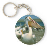 White Pelican Keychain