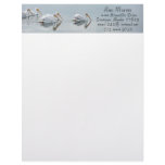 White Pelicans Letterhead