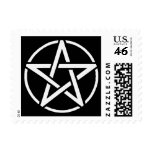 White Pentacle Stamp