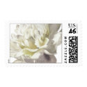 White Peony Wedding Postage postage