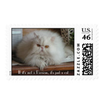 White Persian Cat. postage