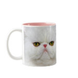 White Persian Mug