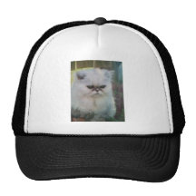 White Persian Trucker Hats
