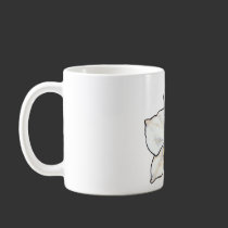 White phalaenopsis orchid mug mugs
