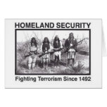 White Photo Indian Homeland Security Card