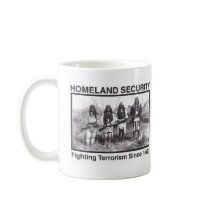 White Photo Indian Homeland Security Coffee Mug