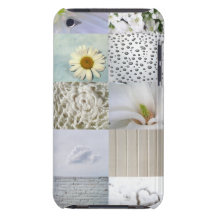 White photography collage iPod touch covers