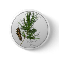 White Pine Tree buttons by RichardBrowne White Pine Tree buttons
