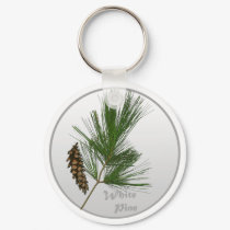 White Pine Tree keychains