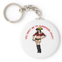 White Pirate Girl Surrender What Key Chains