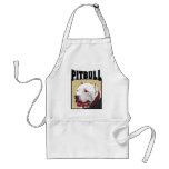 White Pitbull Apron