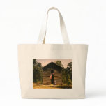 White Plains Woman, 1940s Tote Bags