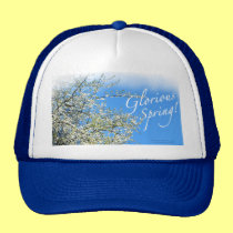 WHITE PLUM BLOSSOMS hats