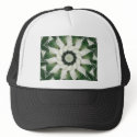 White Poinsettias Kaleidoscope 3 hats by KaleidoscopeArt White Poinsettias Kaleidoscope 3 hats