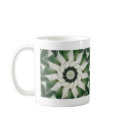 White Poinsettias Kaleidoscope 3 mugs by KaleidoscopeArt White Poinsettias Kaleidoscope 3 mugs