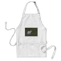 White Point Bunny Apron