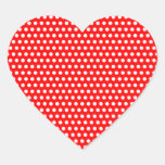 White Polka Dots Sticker