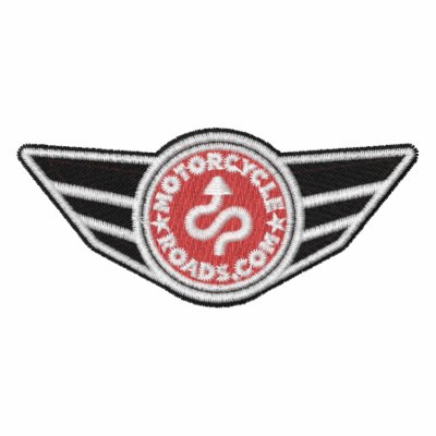 White polo shirt with red MCR logo