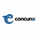 White Polo with Concurix Logo embroidered shirts