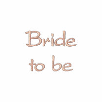 White polo with Embroidered bride to be embroidered shirts by aslentz White polo with Embroidered bride to be embroidered shirts
