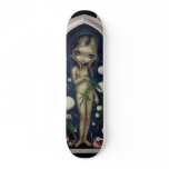 White Pomegranates SKATEBOARD lowbrow gothic art White Pomegranates SKATEBOARD lowbrow gothic art