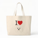 White Poodle Bag