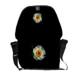 White Poppies in Sunshine Courier Bags