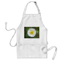 White Poppy Blur Aprons