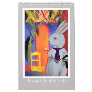 White Rabbit 2015 Calendar for Art & Travel Lovers