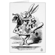 White Rabbit as Herald Card