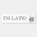 White Rabbit Bumper Stickers