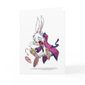 White Rabbit Card (Blank)