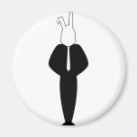 White Rabbit Design Fridge Magnets
