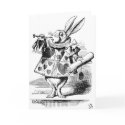 White Rabbit dressed as Herald card