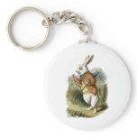 White Rabbit from Alice in Wonderland Keychains