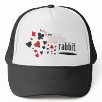 White Rabbit Mesh Hat